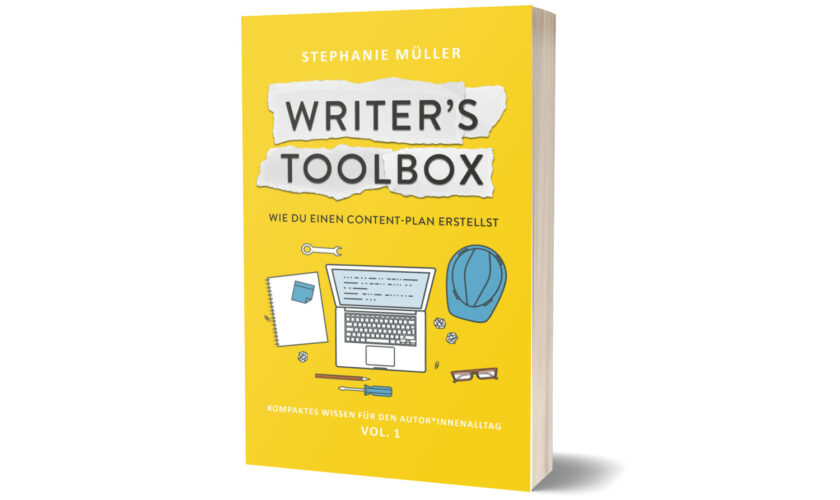 Signiertes Exemplar des Taschenbuches „Writer’s Toolbox. Wie du einen Content-Plan erstellst“